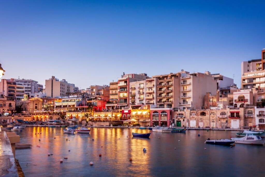 2 Bed Apt In Heart Of St Julians - 5Min From Seafront San Ġiljan Extérieur photo
